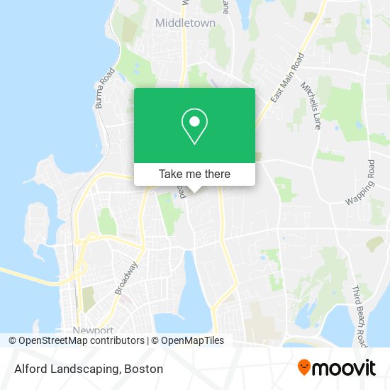 Alford Landscaping map