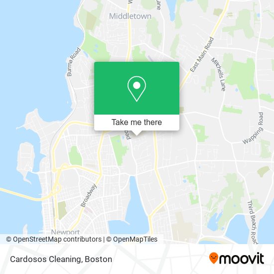 Cardosos Cleaning map
