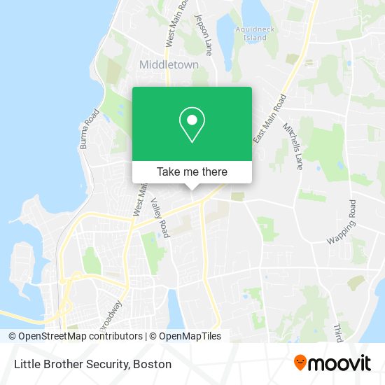 Little Brother Security map