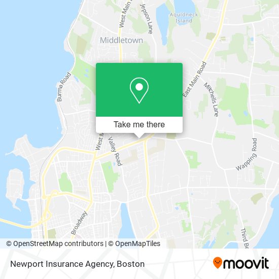 Mapa de Newport Insurance Agency