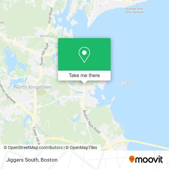 Jiggers South map