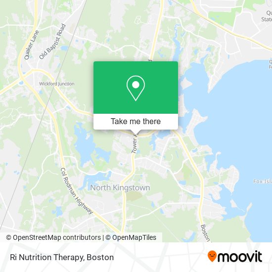 Ri Nutrition Therapy map