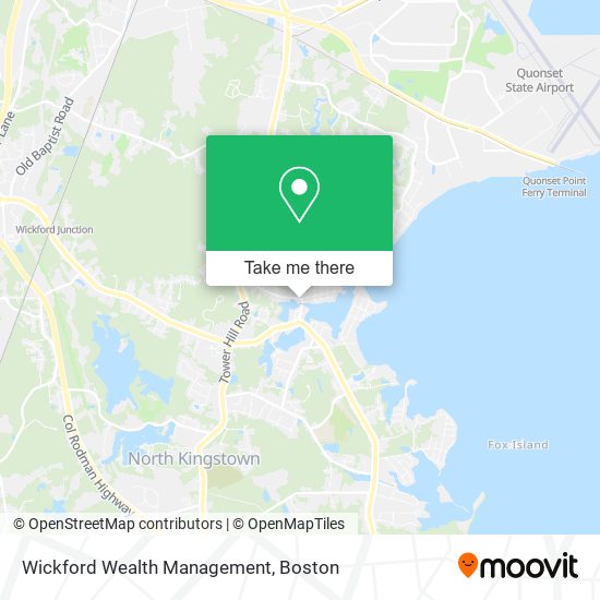 Wickford Wealth Management map
