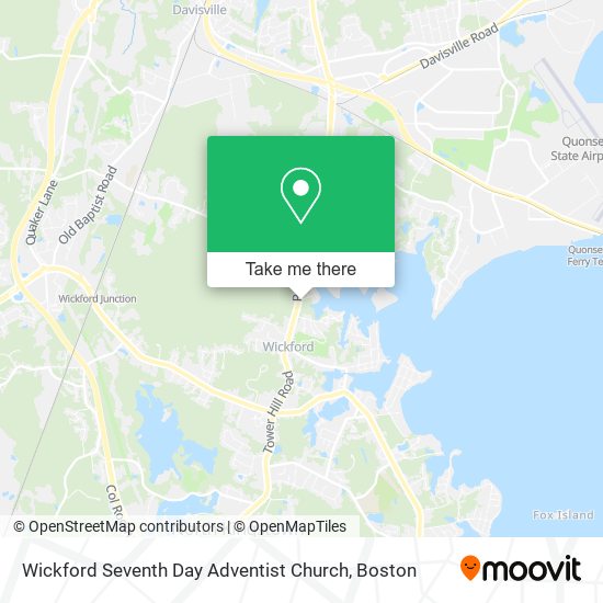Wickford Seventh Day Adventist Church map