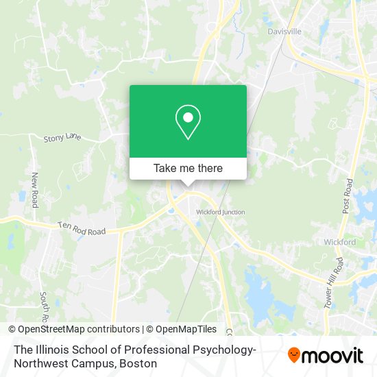 The Illinois School of Professional Psychology-Northwest Campus map