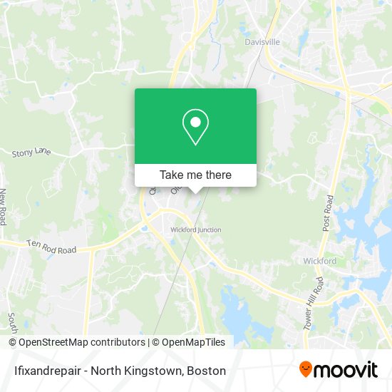 Ifixandrepair - North Kingstown map