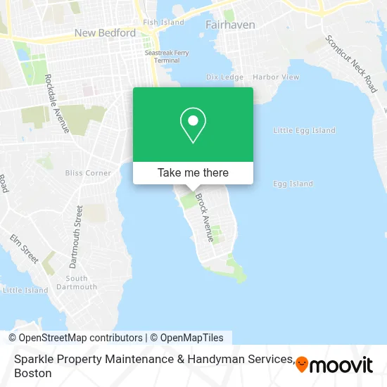 Sparkle Property Maintenance & Handyman Services map