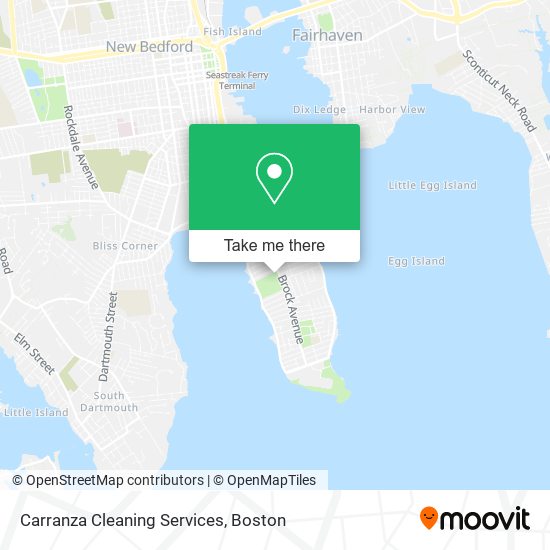 Carranza Cleaning Services map