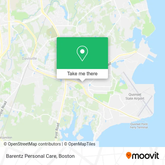 Barentz Personal Care map