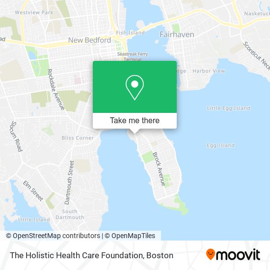 The Holistic Health Care Foundation map