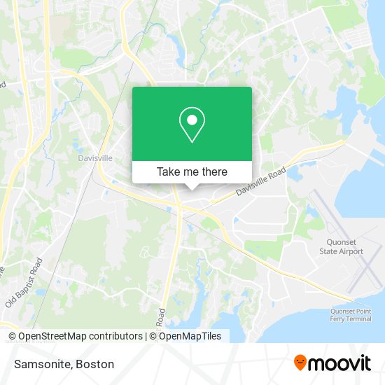 Samsonite map