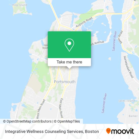 Integrative Wellness Counseling Services map
