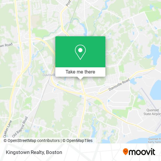 Kingstown Realty map