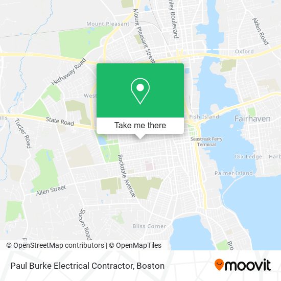 Mapa de Paul Burke Electrical Contractor