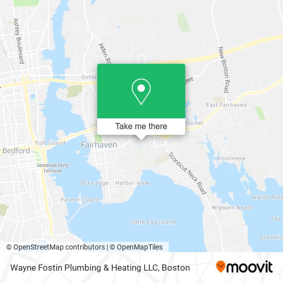 Wayne Fostin Plumbing & Heating LLC map