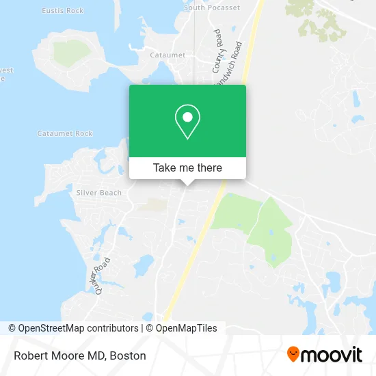 Robert Moore MD map