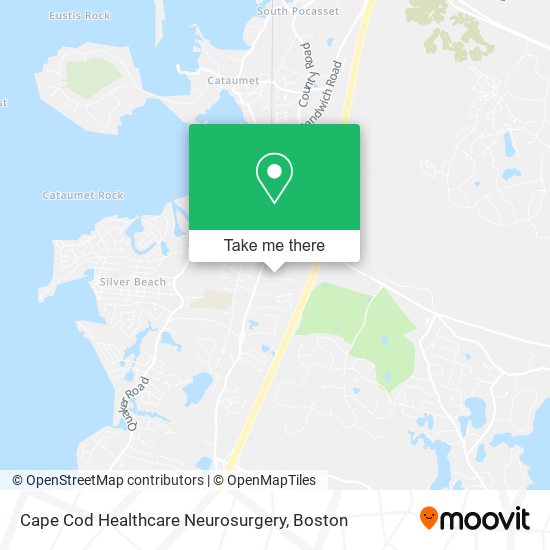 Cape Cod Healthcare Neurosurgery map