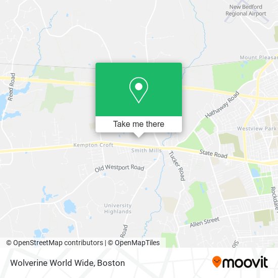 Mapa de Wolverine World Wide