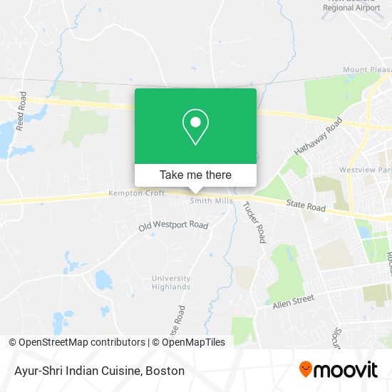 Ayur-Shri Indian Cuisine map