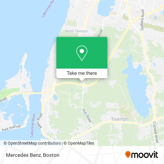 Mapa de Mercedes Benz
