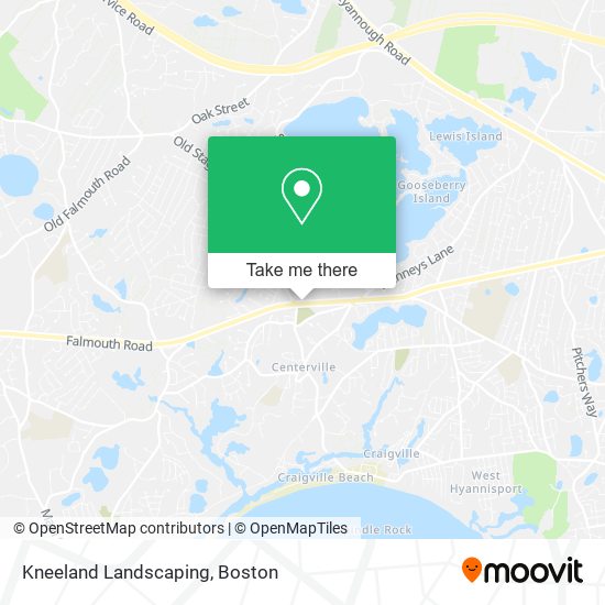 Kneeland Landscaping map