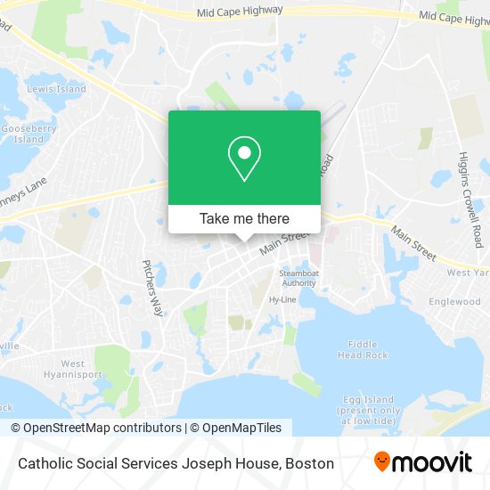 Mapa de Catholic Social Services Joseph House