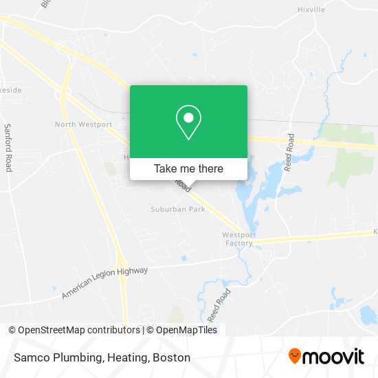 Samco Plumbing, Heating map