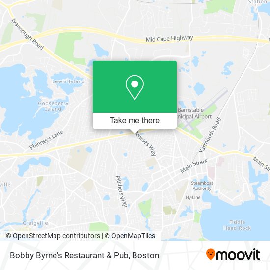 Mapa de Bobby Byrne's Restaurant & Pub