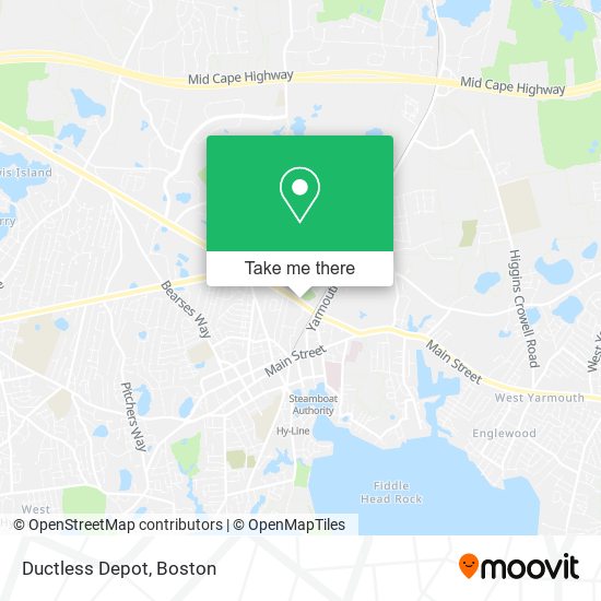 Ductless Depot map