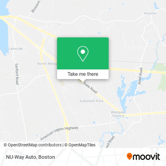 NU-Way Auto map