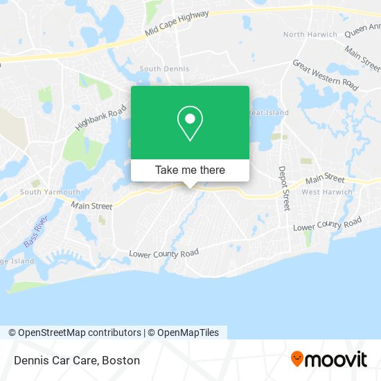 Dennis Car Care map