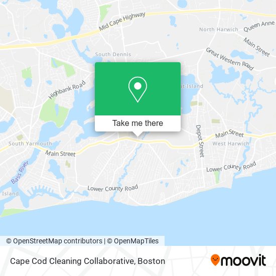 Cape Cod Cleaning Collaborative map