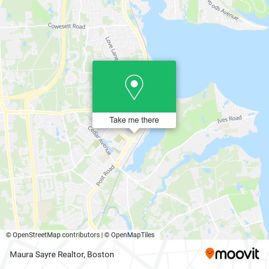 Maura Sayre Realtor map