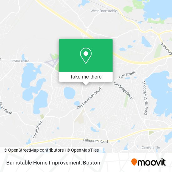 Mapa de Barnstable Home Improvement