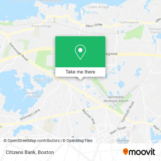 Citizens Bank map