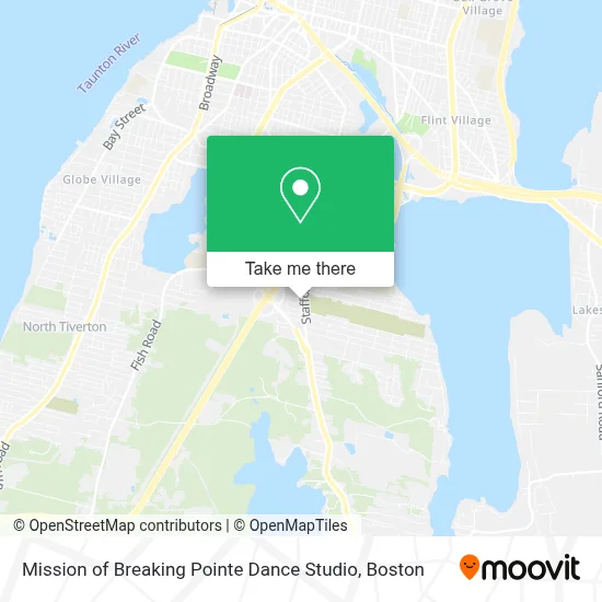 Mission of Breaking Pointe Dance Studio map