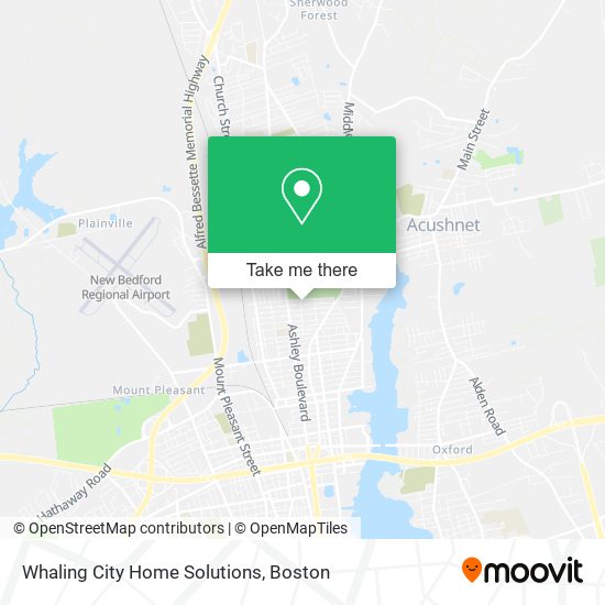 Whaling City Home Solutions map