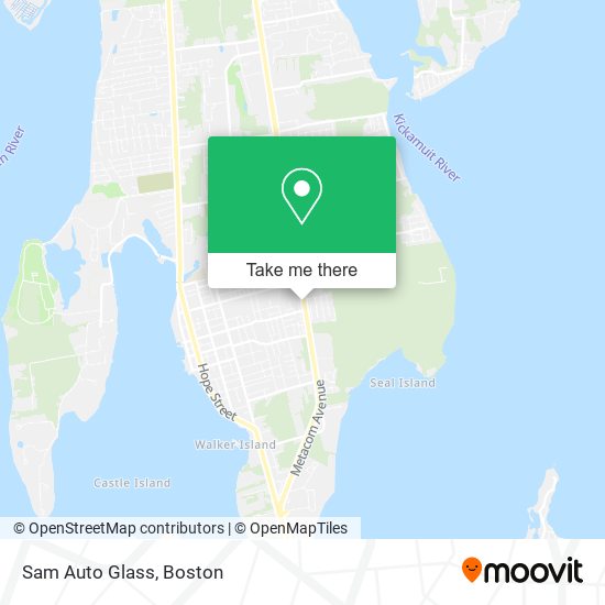 Sam Auto Glass map