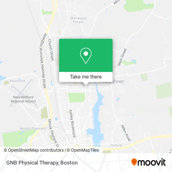 GNB Physical Therapy map