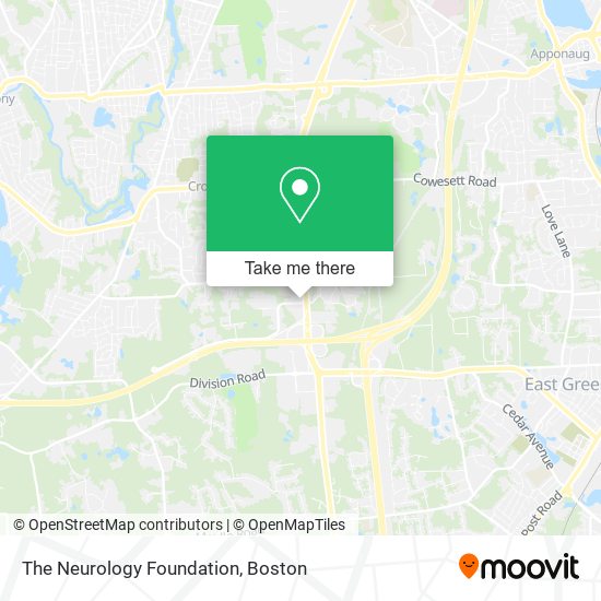 Mapa de The Neurology Foundation