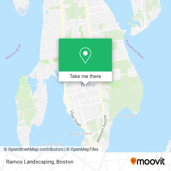 Ramos Landscaping map