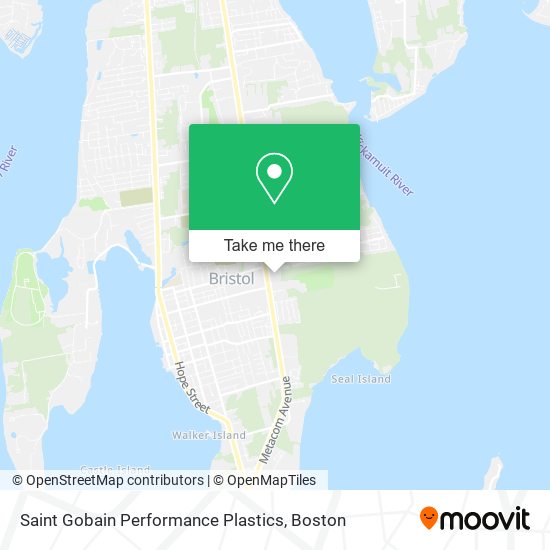 Saint Gobain Performance Plastics map