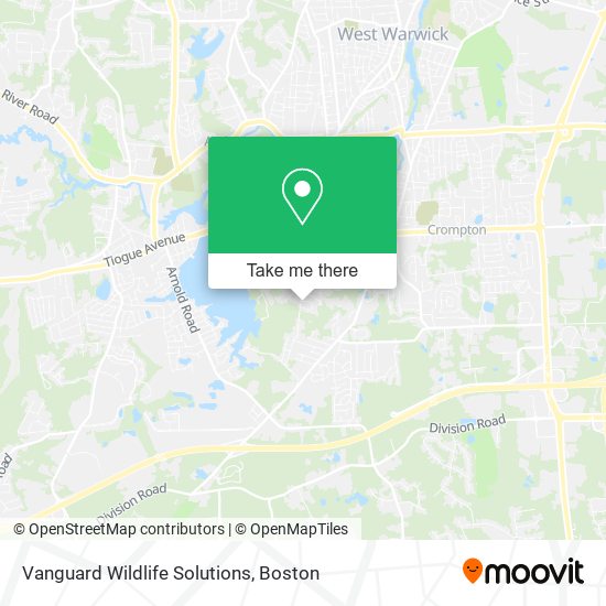 Vanguard Wildlife Solutions map