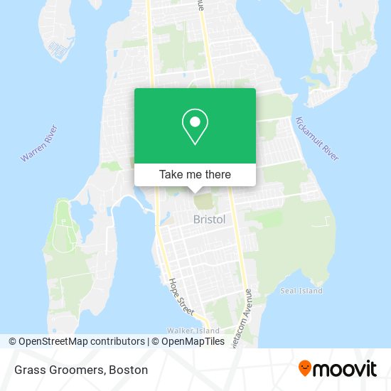 Grass Groomers map