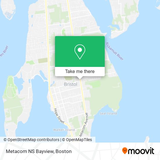 Mapa de Metacom NS Bayview