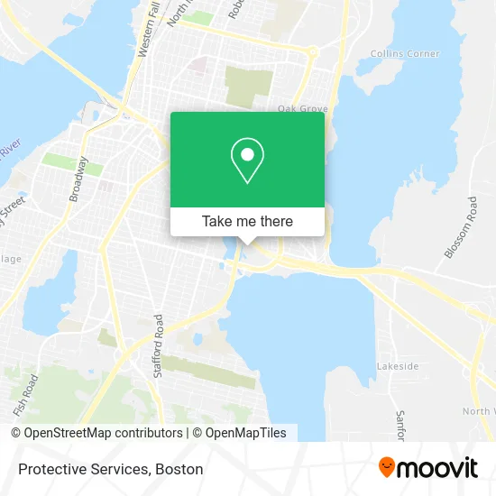 Protective Services map