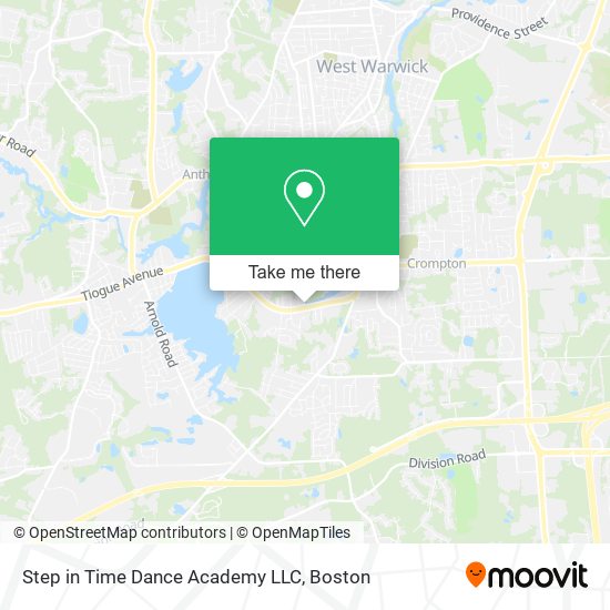 Step in Time Dance Academy LLC map