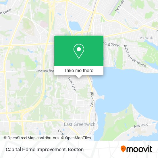 Mapa de Capital Home Improvement
