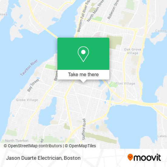 Jason Duarte Electrician map