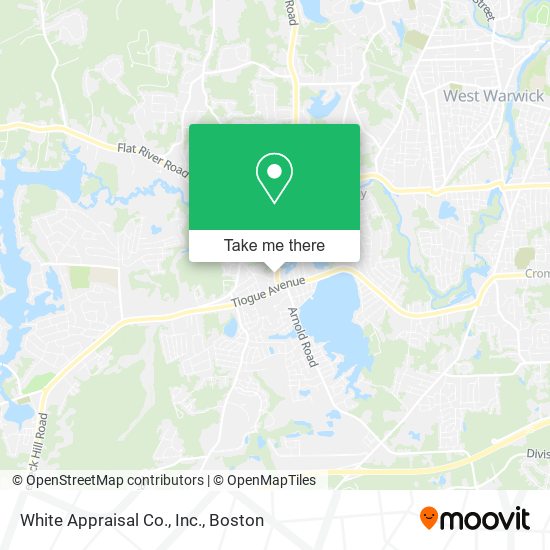 Mapa de White Appraisal Co., Inc.